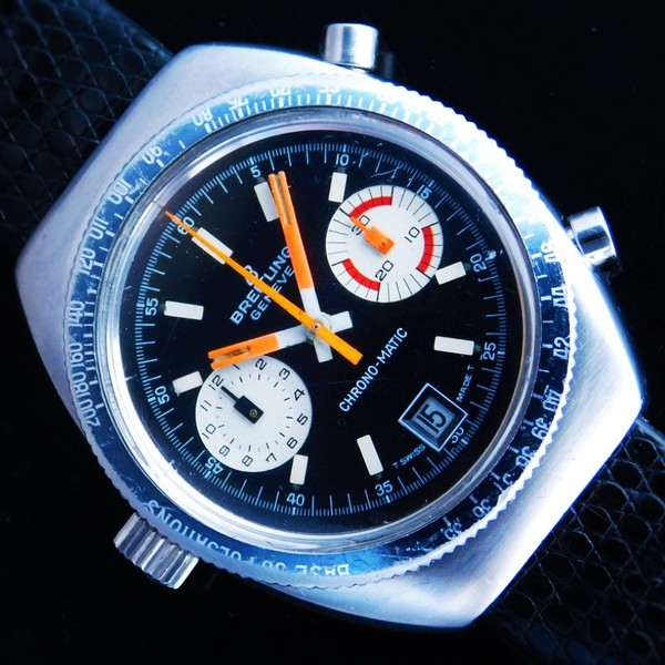 BREITLING The World's First Auto Chronograph “CHRONO-MATIC” Oval