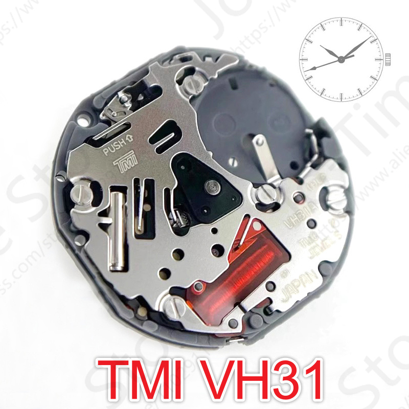 VH31 スイープ秒 3 針日本製クォーツムーブメント Tmi タイム