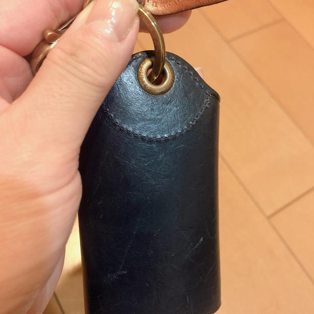 IL BISONTE - イルビゾンテ キーケース ネイビーの通販 by なおちゃん