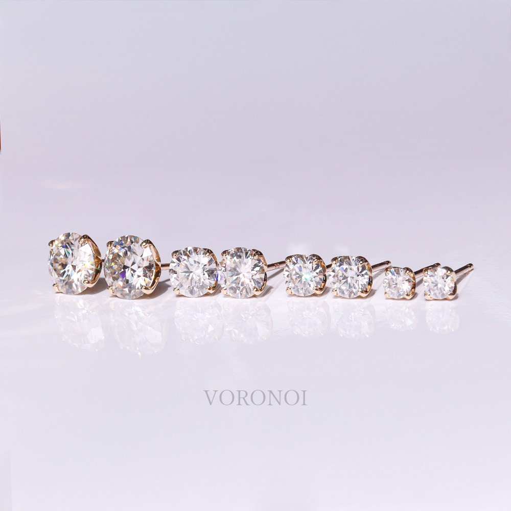 ラボグロウンダイヤモンド ピアス 0.2ct - tsubomi -｜K10/K18/Pt950