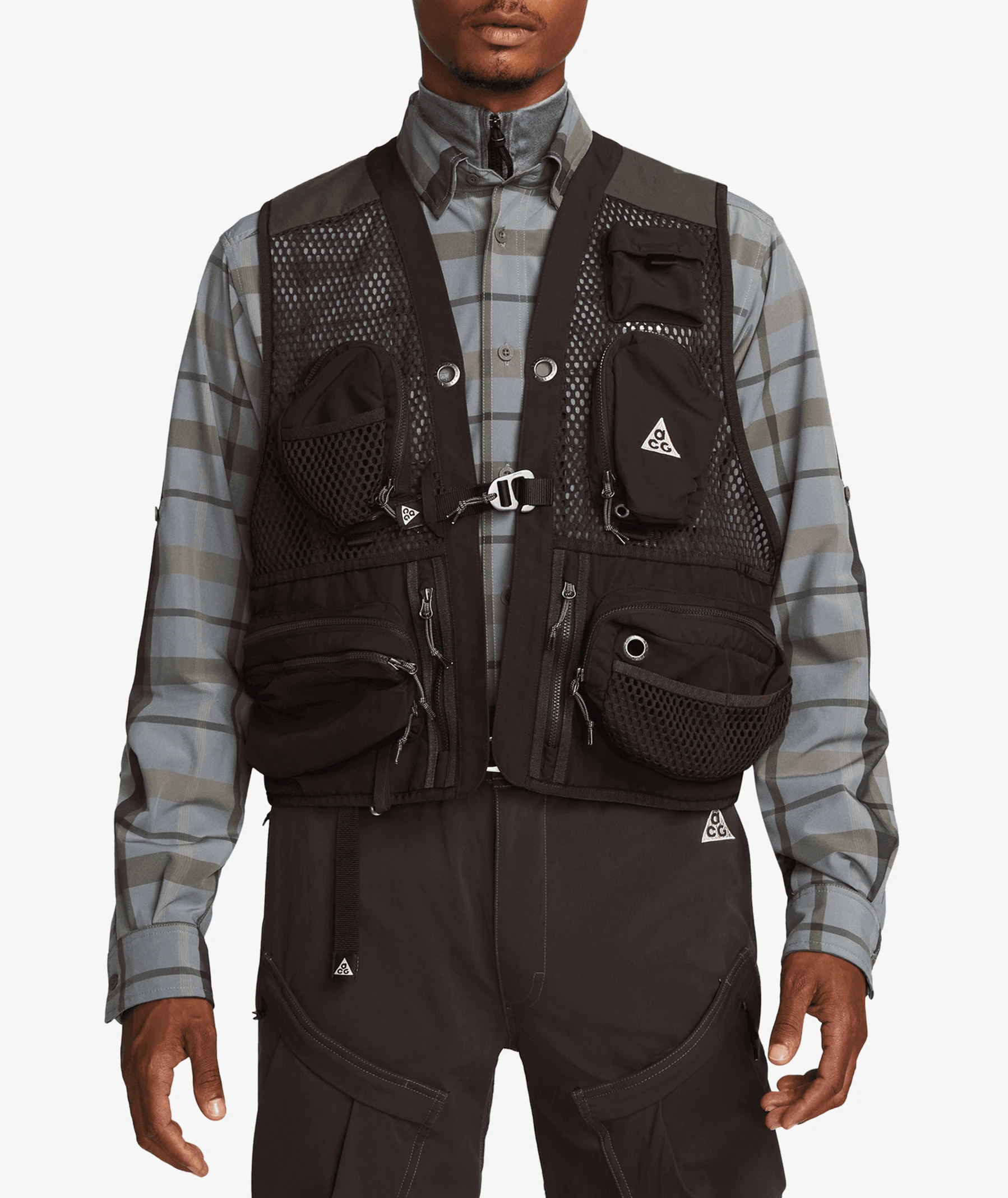 Brown Nike ACG Buttles Vest | SVD