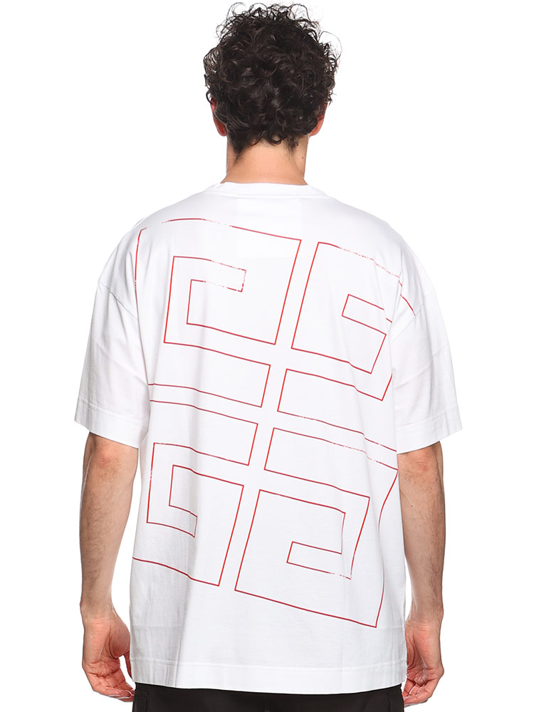 ジバンシー ホワイト スター Tシャツ GIVENCHY ジバンシー スターロゴ