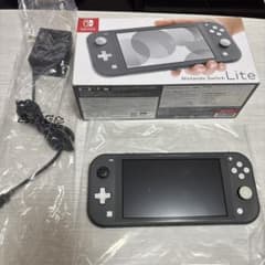 Nintendo Switch Lite グレー 本体 ジャンク - メルカリ