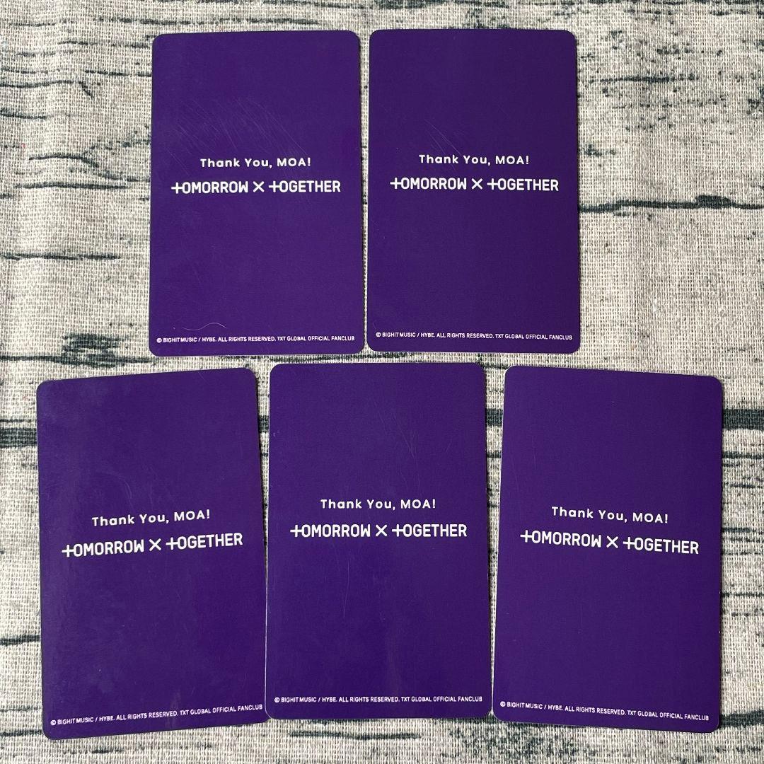 TXT FC 2024 membership アンケ一ト トレカ 5枚 - メルカリ