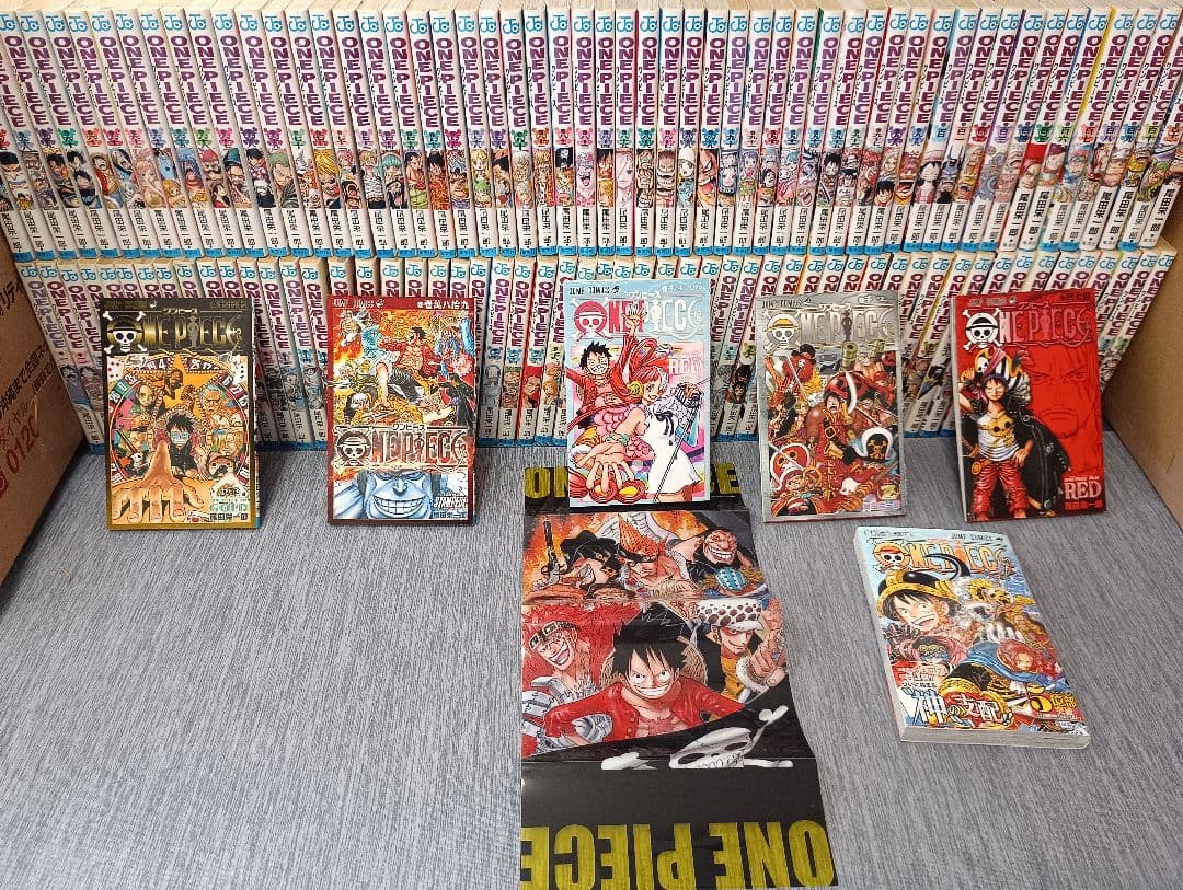 ★限定特価品!ワンピース全113巻全巻セット&映画特典付!早い者勝ち★★ ☆2/23限定特価☆ワンピース全113巻全巻セット☆早い者勝ち☆の通販 by