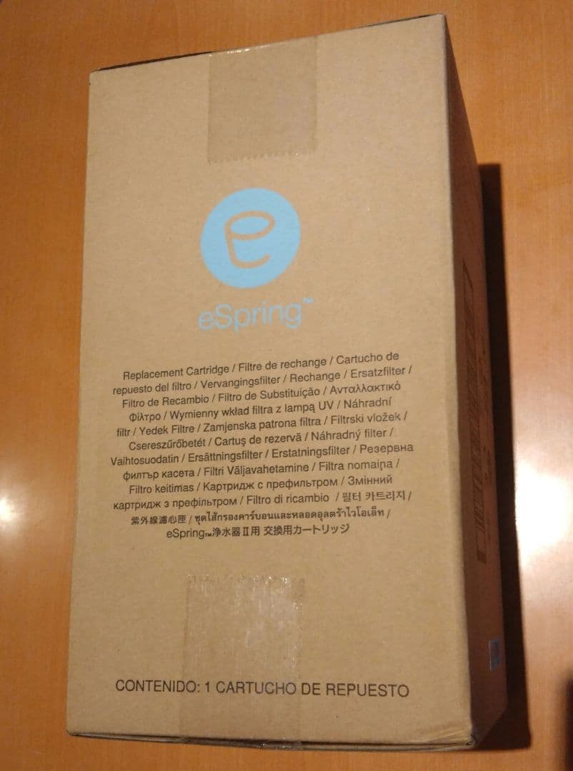 eSpring 交換カートリッジ 1個入り 100186T Amazon | 100186交換用フィルターカートリッジ、Amway espring