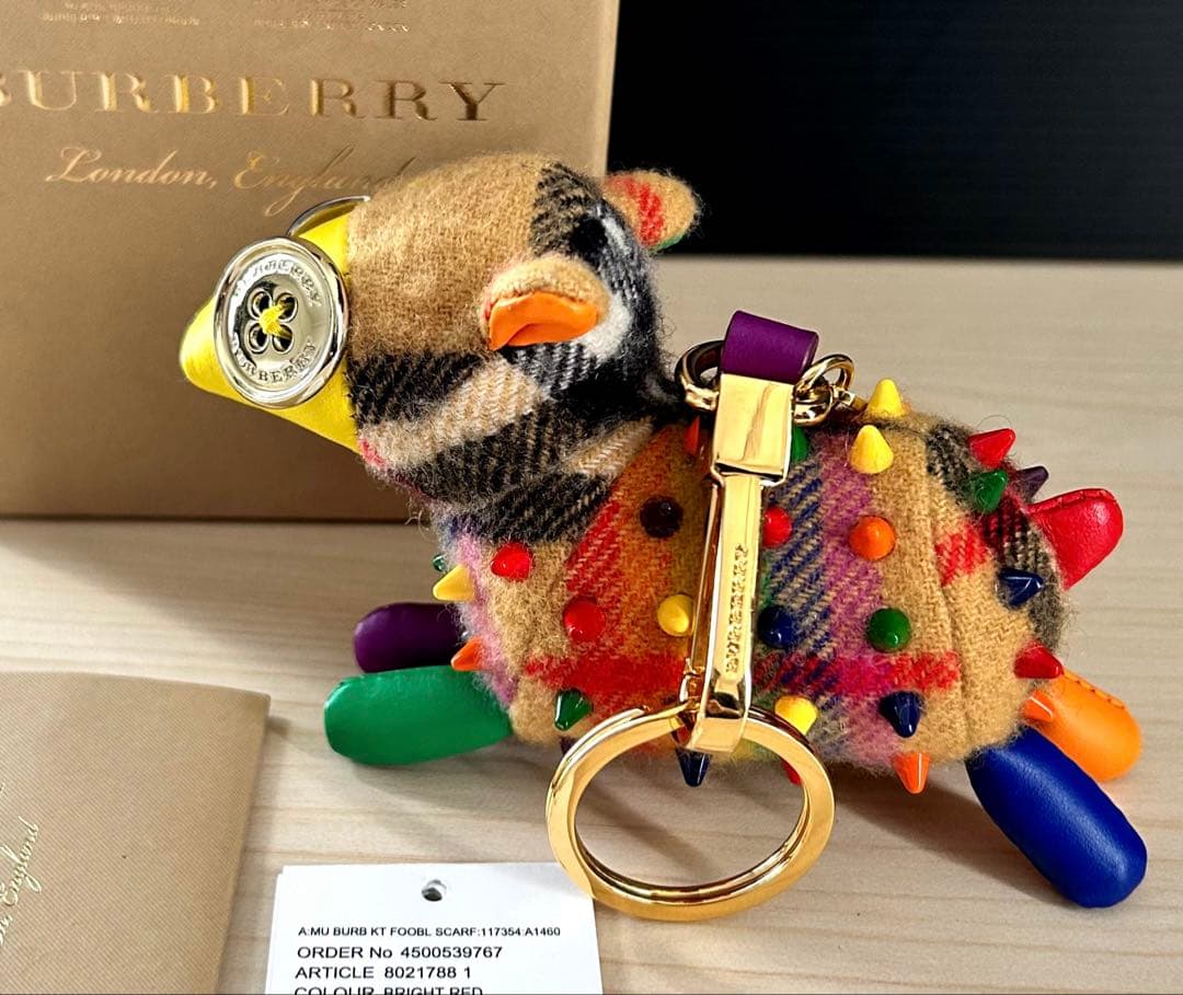 BURBERRY バーバリー キーリング シープ アニマル ※元箱付属 楽天市場】BURBERRY バーバリー キーリング トーマスベア チャーム