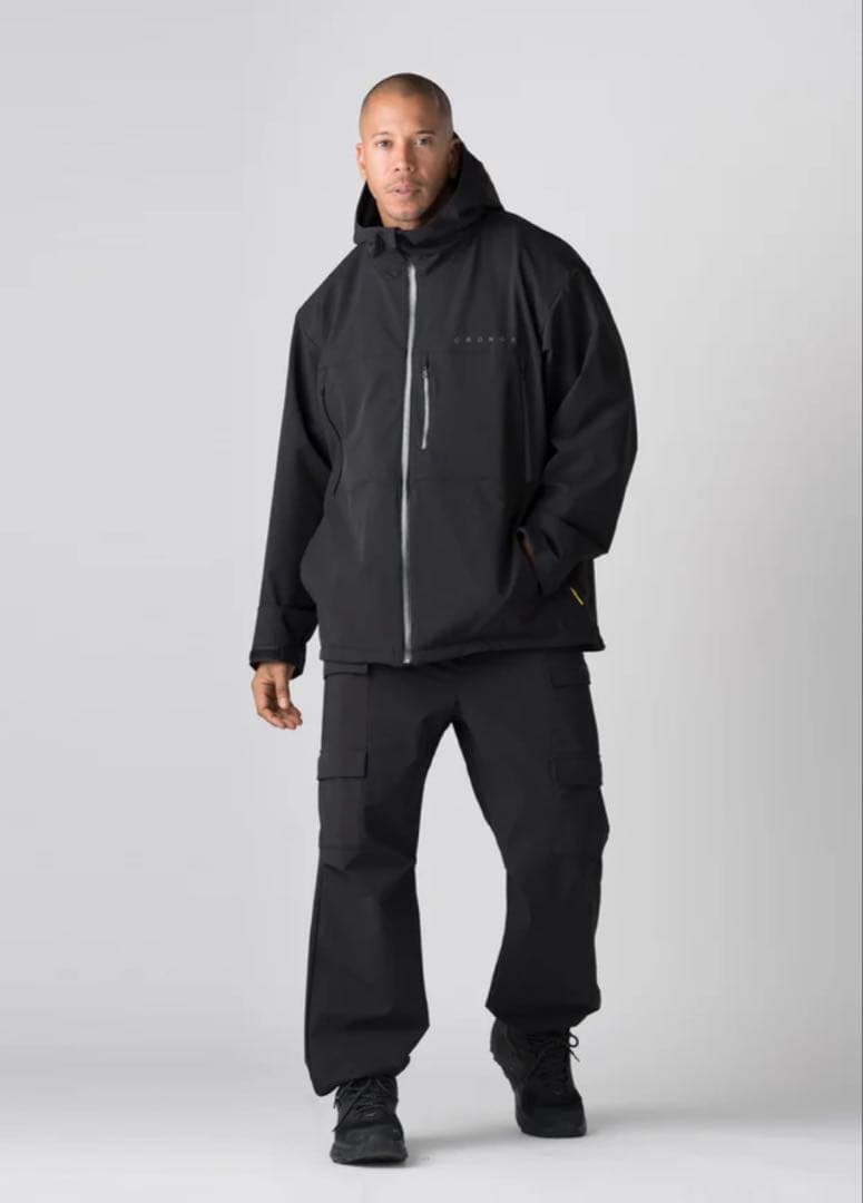 CRONOS クロノス フーディージャケット LYFT VEATM 新作 クロノス CRONOS MA-1 ジャケット ブラックS リフト LYFT｜Yahoo