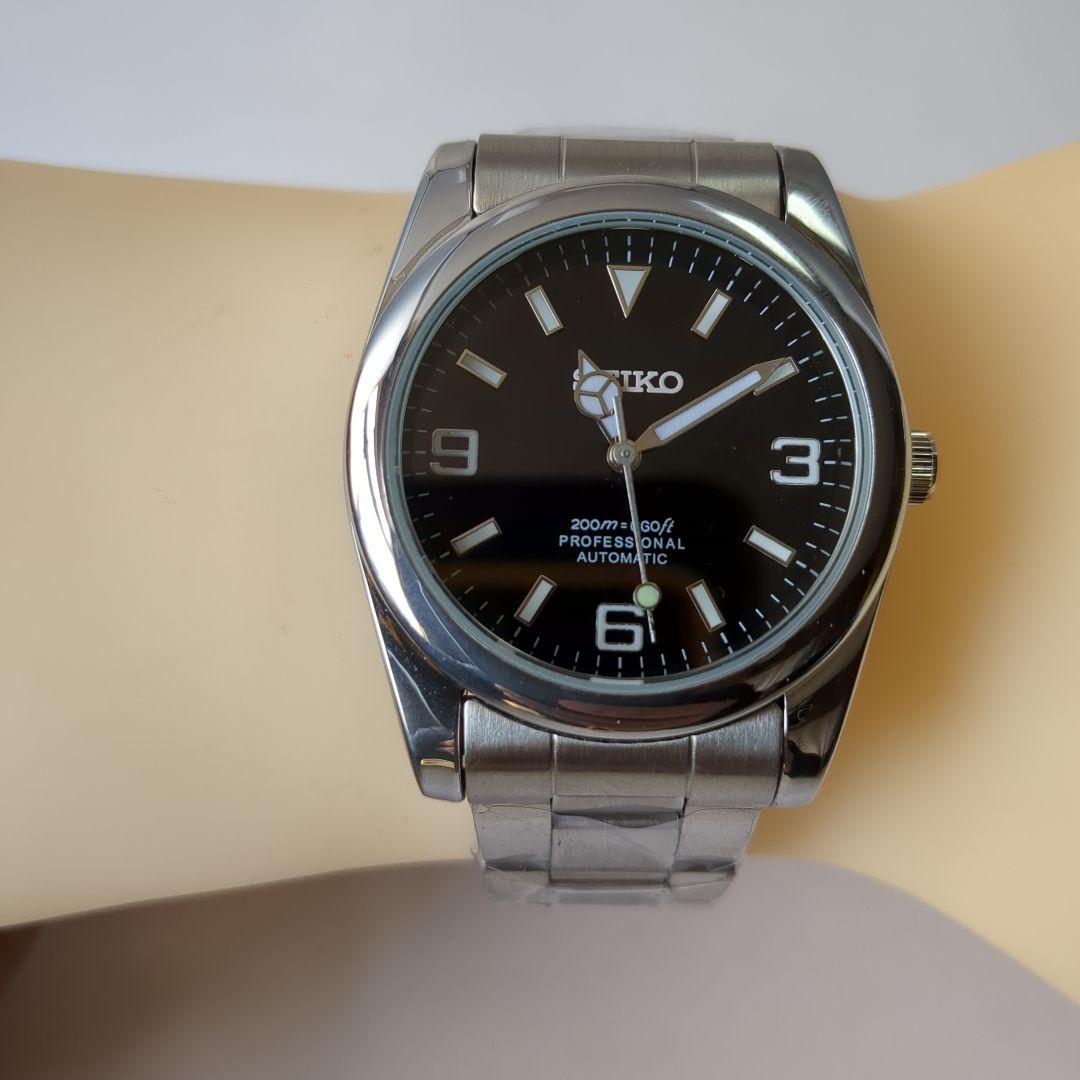 カスタム品　VH31　機械式のようなクォーツに換装 カスタム品 VH31 機械式のようなクォーツに換装 ビンテージ風 - メルカリ